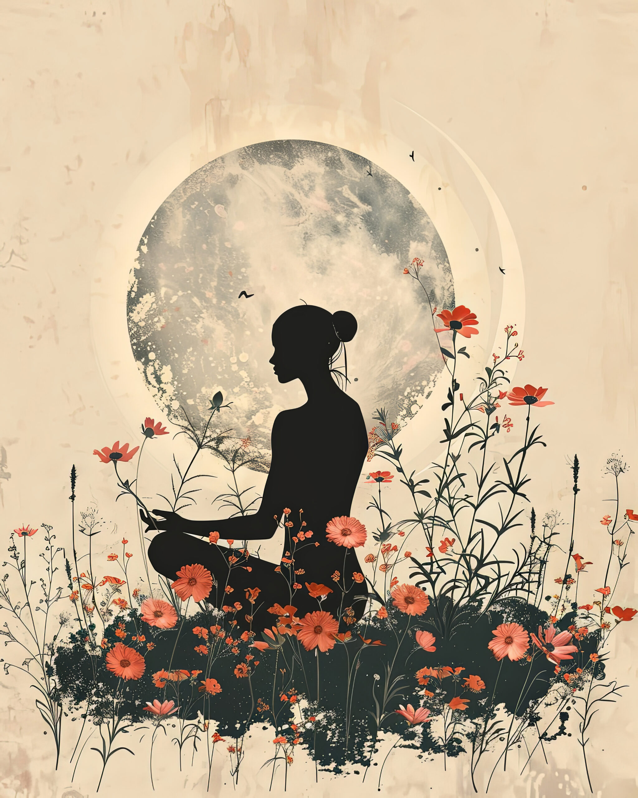 digital art style yoga illustration (1)